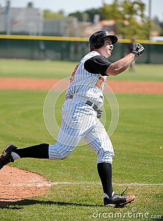 High School Baseball Editorial Stock Photo