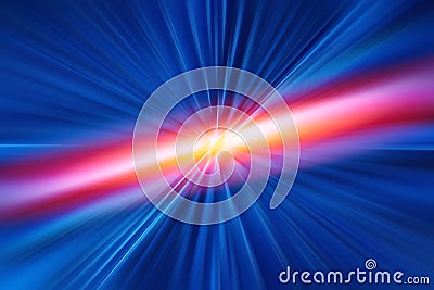High speed business and technology concept, Acceleration super fast speedy motion blur abstract. Stock Photo