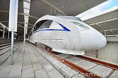 High Speed Train Stock Photo