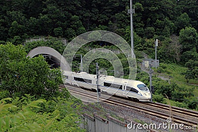 High speed train Stock Photo