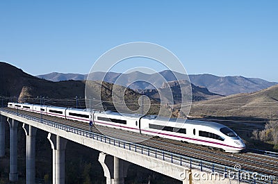 High-speed train Stock Photo