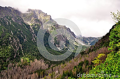 High tatras mountains, slovakia Stock Photo