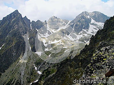 The High Tatras Mountains, Slovakia Stock Photo