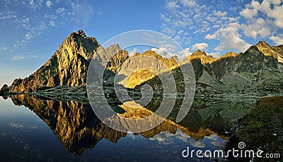 High Tatras in Slovakia Stock Photo