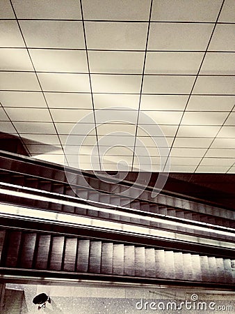 High tech building facade Stock Photo