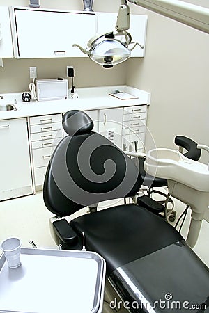 High Tech Dental Room Stock Photo