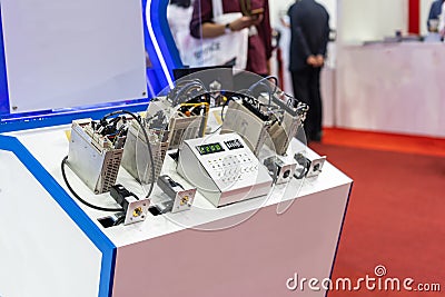 High technology accuracy and precision automatic system connection module of servo amplifier for servomotor or stepping motor Stock Photo
