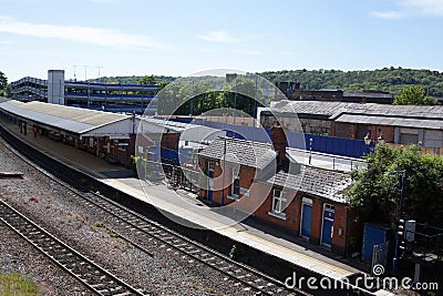 High Wycombe Train Station in Buckinghamshire, UK Editorial Stock Photo
