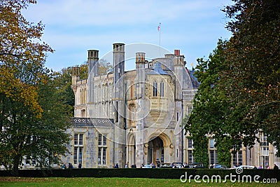 Highcliffe Castle, Dorset, England Stock Photo