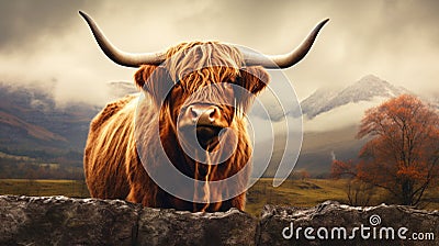 Highland cow Highlands Cartoon Illustration