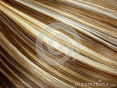 Highlight hair texture background Stock Photo