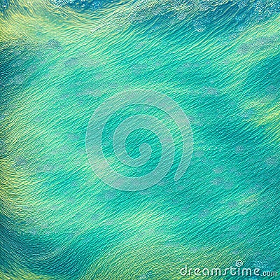 Fluid, water drops, waves background Stock Photo