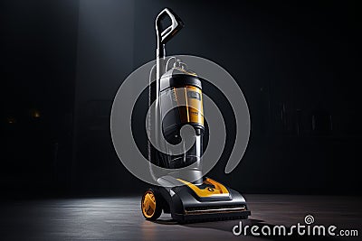 Highperformance upright vacuum cleaners with HEPA Stock Photo
