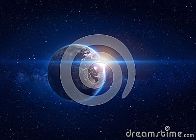 Hight quality Earth image Editorial Stock Photo