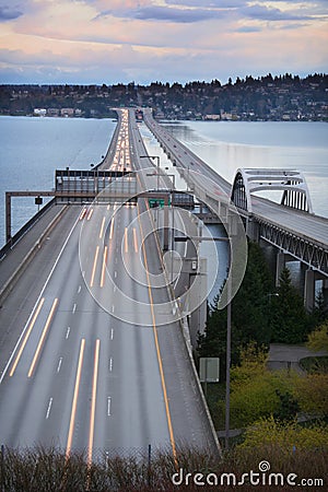 Highway Bridge Stock Photo