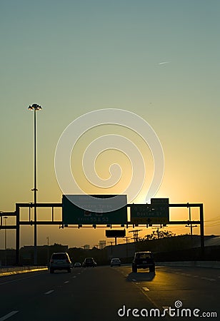 Highway heaven Stock Photo