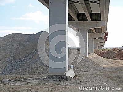 Highway Infrastructure Stock Photo