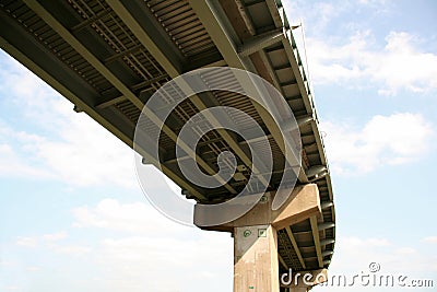 Highway Overpass Stock Photo