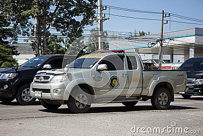 Highway Police Volunteer Car Editorial Stock Photo