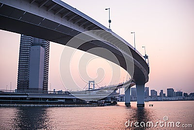 Highway to the Rainbow Bridge Stock Photo