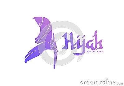 hijab 2 Vector Illustration