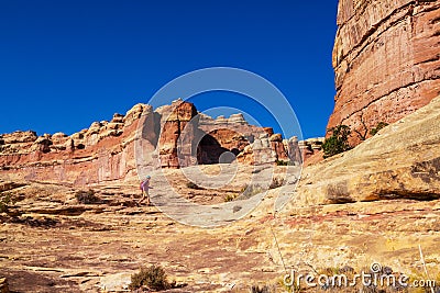 Hike in Utah Stock Photo