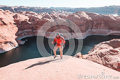 Hike in Utah Stock Photo