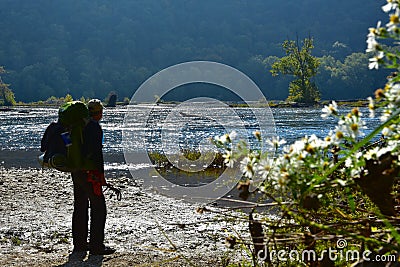 Hikers / Backpackers Stock Photo