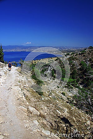 Hiking Stock Photo