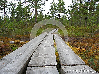 Hiking path Stock Photo