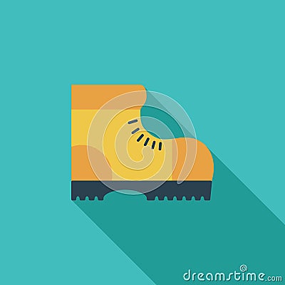 Hiking shoes Vector Illustration