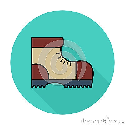 Hiking shoes Vector Illustration
