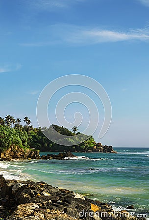 Hikkaduwa Beach, Sri Lanka Stock Photo