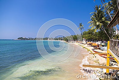 Hikkaduwa beach at Sri Lanka Editorial Stock Photo