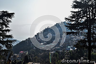 Mcleodganj a Hill Town Editorial Stock Photo