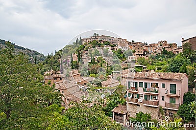 Hills near Deia Stock Photo