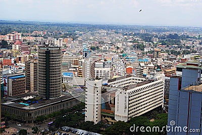 Hilton Hotel Nairobi Kenya Editorial Stock Photo