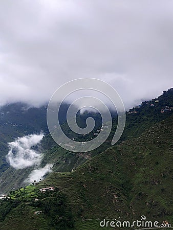 Himachal Pradesh beautifu heel height in bhudwda Stock Photo