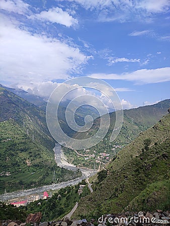 Himachal Pradesh good looklig heel which saide Stock Photo