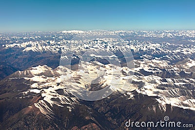 Himalaya mountain- nepal Stock Photo