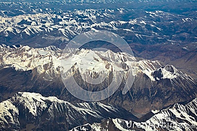 Himalaya mountain- nepal Stock Photo