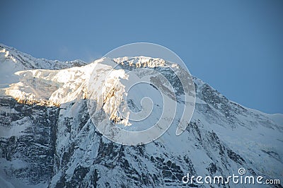 Himalaya mountains Stock Photo