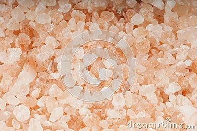 Himalaya Pink Salt Background Stock Photo