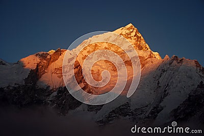 Himalayan Sunset Stock Photo