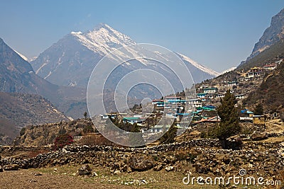 Himalayan Village Thamo Royalty-Free Stock Image | CartoonDealer.com