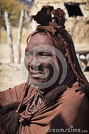 Himba girl Editorial Stock Photo