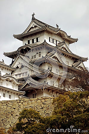 Himeji Castle Stock Photo