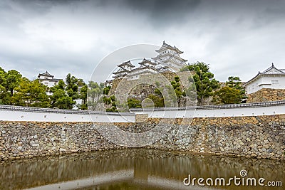 Beautiful Himeji Castle Stock Photo