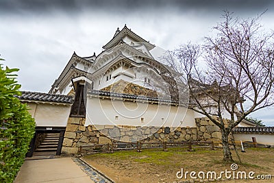 Beautiful Himeji Castle Stock Photo