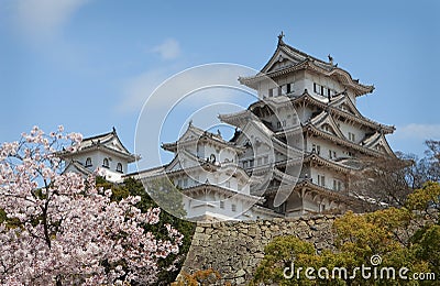 Himeji-jo Castle Stock Photo